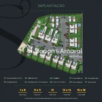 Imagem O Village Sainte Hélène é um condomínio exclusivo de casas de alto padrão, projetado para o mel...