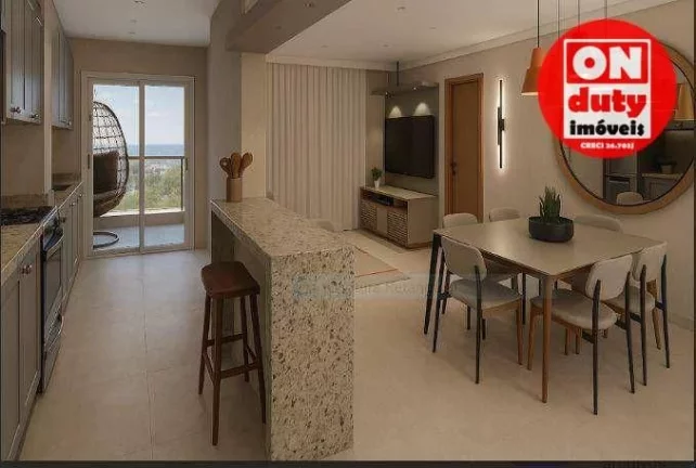 Imagem Apartamento Garden com 3 dormitórios à venda, 92 m² por R$ 1.307.038,00 - Ponta da Praia - Santos/SP