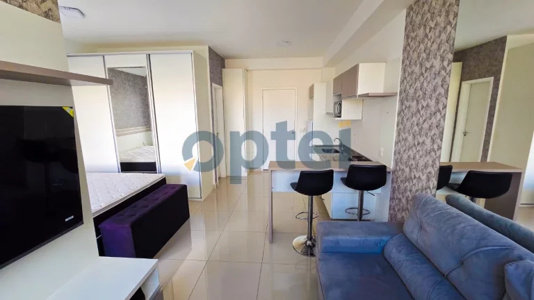 Imagem Loft de 37m2 com 1 dormitório para alugar no Marco Zero Mix Residence na Avenida Kennedy 1230- Jardim do Mar