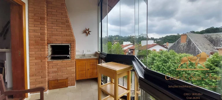 Imagem Lindo Apartamento Duplex e com ótima localização em Campos do Jordão-SP