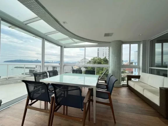Imagem Apartamento vista mar com 3 dormitórios 2 suítes e 2 vagas em Piçarras SC