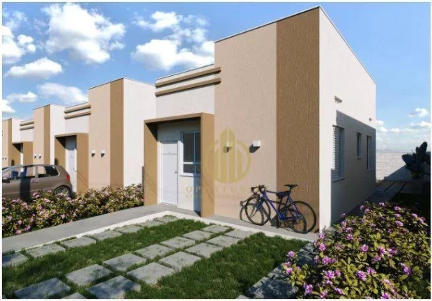 Imagem Casa com 2 dormitórios à venda, 50 m² por R$ 270.000,00 - Recreio Anhangüera - Ribeirão Preto/SP