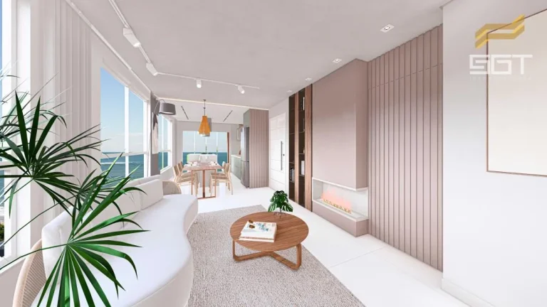 Imagem Lançamento com vista panorâmica do mar em Balneário Piçarras - Apartamentos com 3 Suítes no bairro Itacolomi em Piçarras/SC a venda com Adriano Carpes Imóveis