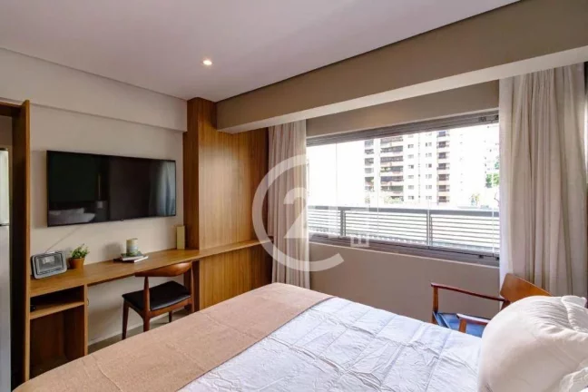 Imagem Studio com 1 dormitório, 27 m² - venda por R$ 1.000.000,00 ou aluguel por R$ 7.680,00/mês - Itaim Bibi - São Paulo/SP