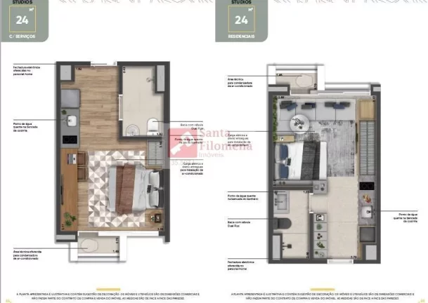 Imagem Studio para Venda em São Paulo, Vila Mariana, 1 dormitório, 1 banheiro