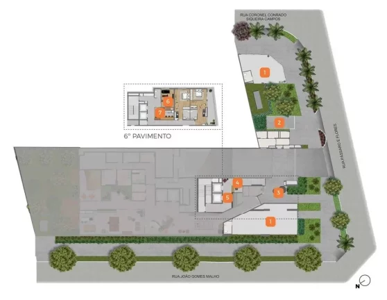 Imagem La Casa Pássaros e Flores - NR
