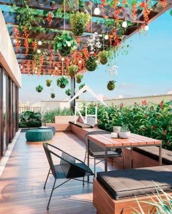 Imagem apartamento de 41m c/ 1 suíte, 1 vaga, terraço,Piscina, Pool bar, Fitness, Deck molhado, Salão de festas, Pet place, Churrasqueira,Pet Place,coworking