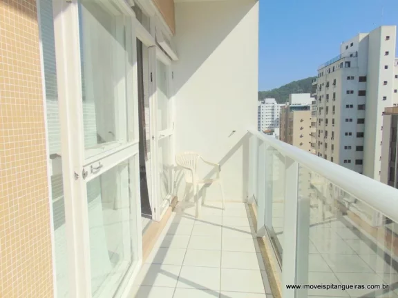 Imagem Pitangueiras - Uma quadra do mar - Amplo apartamento - Vista para o mar - 01 vaga de garagem.
