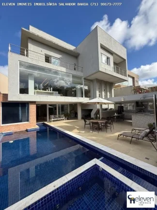 Imagem VIVA O EXTRAORDINÁRIO: A RESIDÊNCIA DE LUXO EM ALPHAVILLE 2 COM 5 SUITES VISTA VERDE E SEIS VAGAS COM INFRA. 