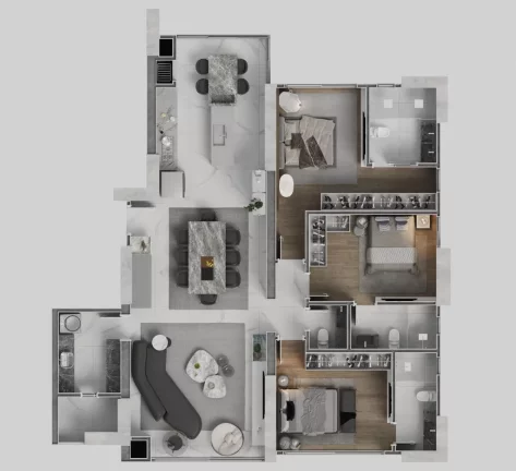 Imagem APARTAMENTO RESIDENCIAL em Balneário Camboriú - SC, Centro