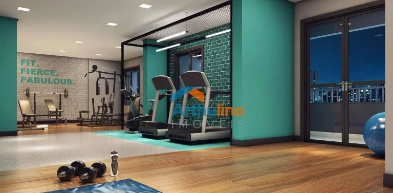 Imagem Studio, 1 dormitório de 27 a 43m² (2 dormitorios) com sacada e terraço.
