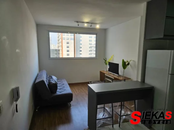 Imagem Aluguel de Apartamento Mobiliado na Mooca, São Paulo-SP: 1 Quarto, 1 Banheiro, 35m² - Imperdível!