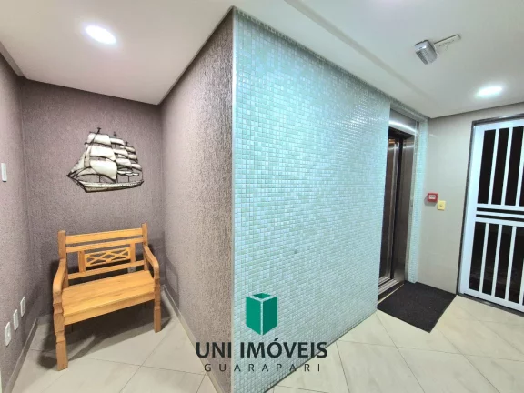 Imagem Novíssimo apartamento de 2 quartos com suíte, elevador e garagem na Avenida Oceânica, Praia do Morro