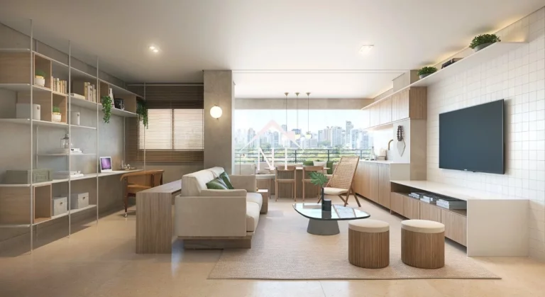 Imagem Apartamento de 66m c/ 2 dormitórios (1 suíte), terraço gourmet,1 vaga, salão de festas, piscinas,fitness, pista de cooper, brinquedoteca,churrasqueira