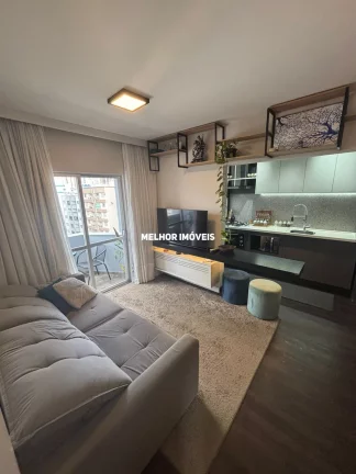 Imagem Apartamento com 02 dormitórios mobiliado e decorado á venda no centro de Balneário Camboriú.
