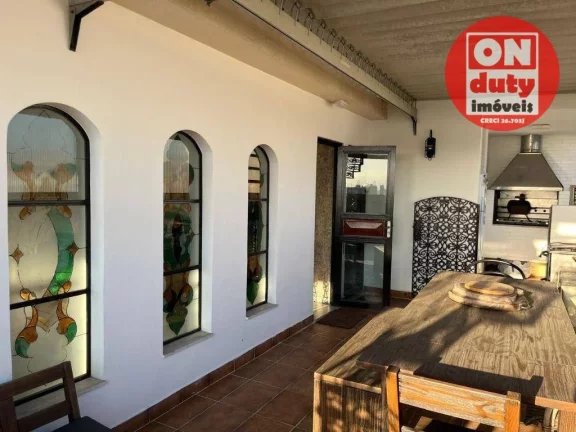 Imagem Cobertura com 4 quartos à venda, 361 m² por R$ 3.843.000 - Ponta da Praia - Santos/SP