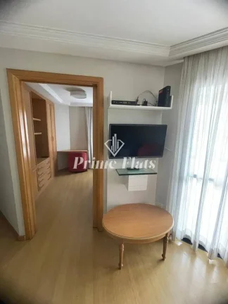 Imagem Flat disponível para locação no Estanconfor Moema, com 57m², 2 dormitórios e 1 vaga