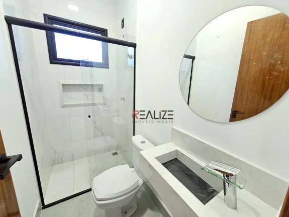 Imagem Casa moderna com 2 dormitórios e quintal à venda, 60 m² por R$ 550.000 - Jardim Araras - Indaiatuba/SP
