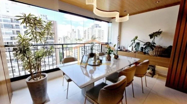 Imagem Apartamento à venda, com 108 m², 3 dormitórios, sendo 3 suítes, 4 banheiros, 2 vagas determinada...