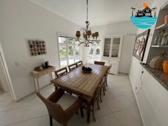 Imagem Alugar Casa anual em Juquehy em Condomínio Fechado - com 4 dormitórios, 2 suíte, 100m da praia - Acomodação máx. 10 pessoas | Juquehy Imobiliária