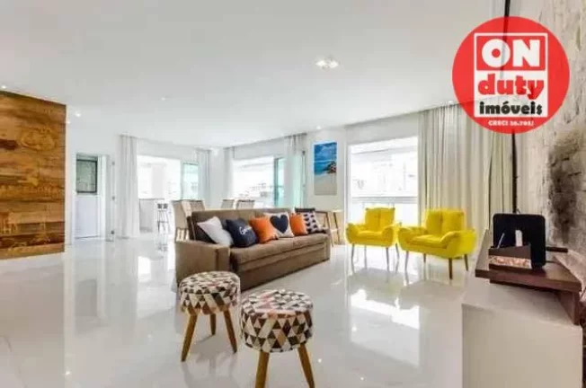 Imagem Apartamento com 3 suítes à venda, 180 m² por R$ 1.400.000 - Centro - Guarujá/SP