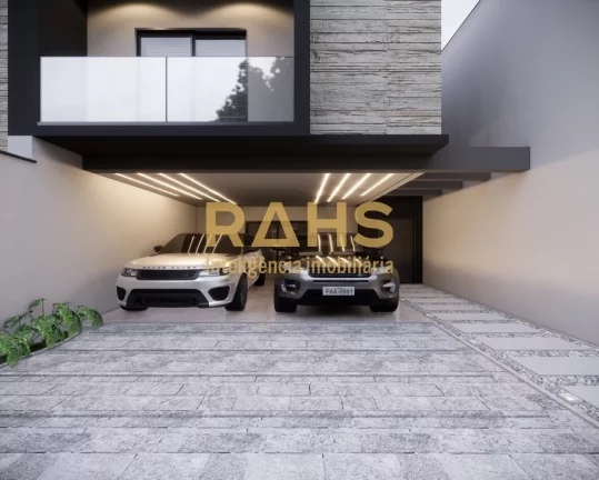 Imagem SOBRADO GEMINADO no AMÉRICA lateral da João Colin Lindo Geminado com 3 Suites na parte superior Pa...