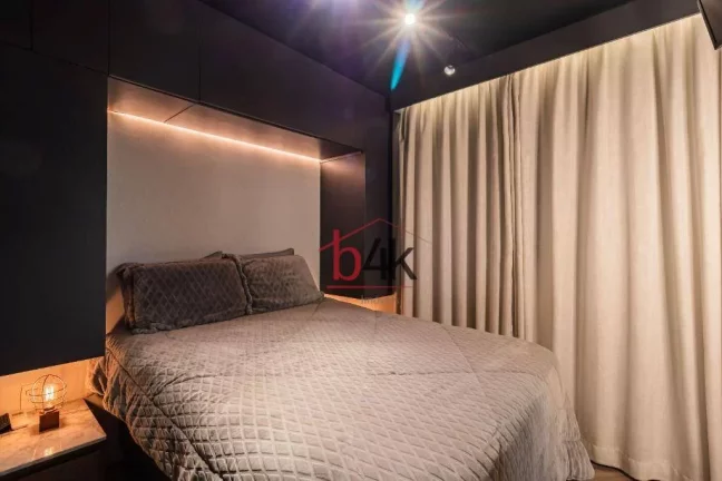 Imagem Apartamento Mobiliado com 2 quartos Brooklin Novo.