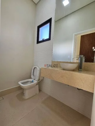 Imagem Sobrado com 4 suítes e escritório à venda, 320 m² por R$ 2.950.000 - Condomínio Fechado - Indaiatuba/SP