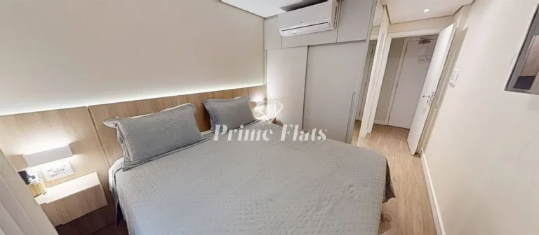 Imagem Flat disponível para venda no Mercure São Paulo Moema Times Square Hotel, com 42m², 1 dormitório e 1 vaga de garagem