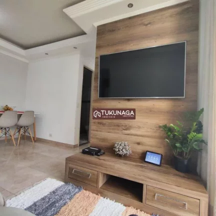 Imagem Apartamento com 3 quartos à venda, 62 m² por R$ 415.000 - Ponte Grande - Guarulhos/S