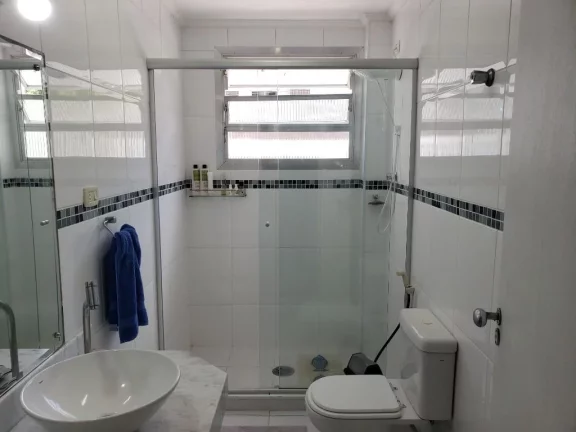 Imagem Apartamento 3 Dormitórios Praia Pitangueiras À Venda, 100m² por R$ 450.000 - Rua Silvia Valadão Azevedo - Pitangueiras - Centro - Guarujá/SP - AP18993