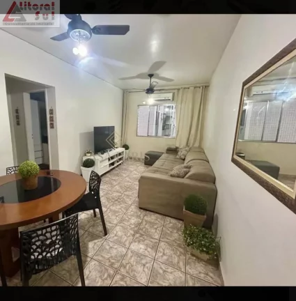 Imagem Apartamento à venda na Guilhermina, Praia Grande-SP: 2 quartos, 1 sala, 1 banheiro, 1 vaga, 70m². Confira!