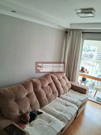 Imagem Vila Campestre: Apartamento com sacada, 3 dormitórios e 67m² por R$540K - Venda e Locação