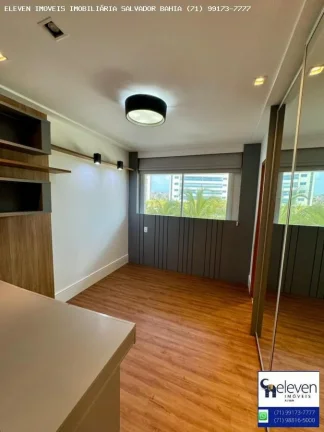 Imagem APARTAMENTO NO HEMISPHERE 360° PITUAÇU - 4 SUÍTES COM 200M2, NA MELHOR TORRE, VISTA MAR, FRONTAL,PORTEIRA FECHADA,
