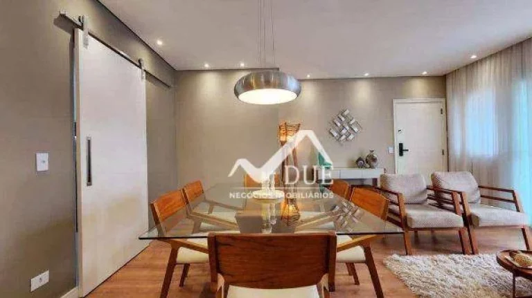 Imagem Apartamento Porteira Fechada com 3 dormitórios à venda, 110 m² por R$ 1.190.000 - Gonzaga - Santos/SP