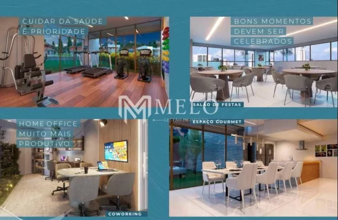 Imagem Oportunidade no CORDEIRO: 68m², 03QTS, 01SUITE, WC,VARANDA, 1 VAGA.