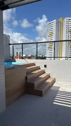 Imagem Cobertura com 2 dormitórios à venda, 53 m² por R$ 449.000 - Aeroclube - João Pessoa/PB