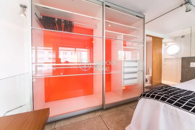 Imagem Apartamento com 74 m² no Edifício The Blue Loft no miolo Vila Nova, walking distance do Parque Ibi...