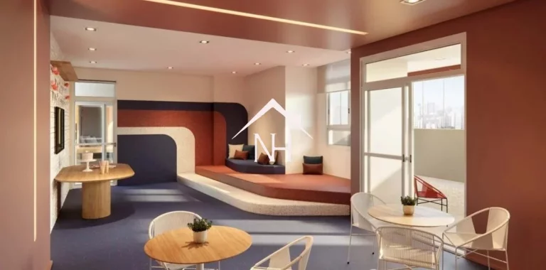 Imagem apartamento de 63m c/2 dormitórios(1 suíte), terraço gourmet,1 vaga,salão de festas e jogos,brinquedoteca,Piscinas, bicicletário, pet place, coworking