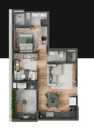 Imagem Avvio - Apartamento à venda no bairro Vila Izabel - Curitiba/PR