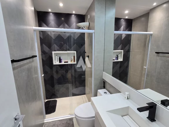 Imagem Apartamento à venda com 3 dormitórios, suíte máster exclusiva e vista livre no Gonzaga em Santos/SP