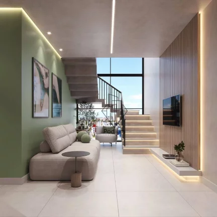 Imagem Coberturas Duplex com piscina privativa á 260m da praia de Camboinha / Cabedelo - CO0331