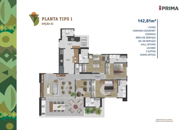 Imagem Apartamento para Venda em Salvador, Candeal, 3 dormitórios, 3 suítes, 5 banheiros, 3 vagas