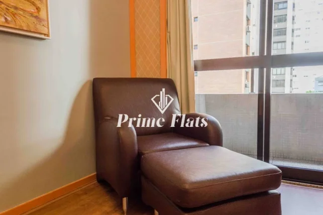 Imagem Flat disponível para locação no Quality Paulista, com 29m², 1 dormitório e 1 vaga