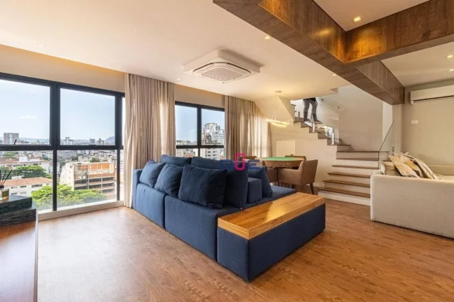 Imagem Cobertura com 2 dormitórios à venda, 175 m² por R$ 2.700.000 - Boqueirão - Santos/SP