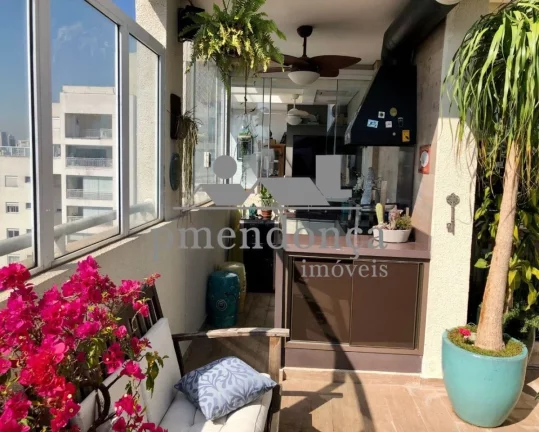 Imagem Cobertura duplex na Vila Romana, face Norte, com muito sol o dia inteiro e o ano inteiro.