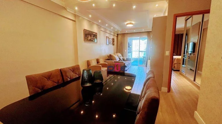 Imagem Apartamento com 3 dormitórios à venda, 104 m² por R$ 1.550.000 - Gonzaga - Santos/SP