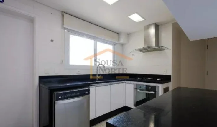 Imagem Apartamento com 182mÂ², 3 dormitÃ³rios, sendo 3 suÃ­tes, sala ampla para 3 ambientes, lavabo, terraÃ...