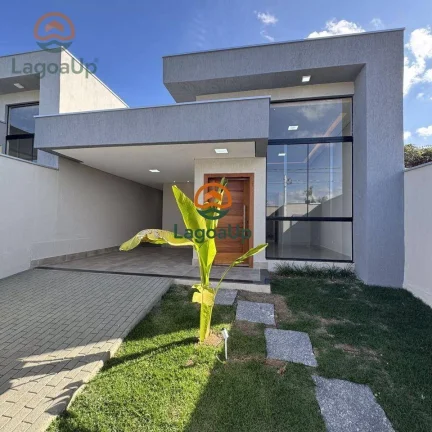 Imagem Casa com 3 dormitórios à venda, 117 m² por R$ 749.000,00 - Villa Paradiso - Lagoa Santa/MG