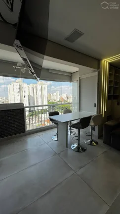 Imagem Apartamento mobiliado com 62m2, 1 suíte, closet e 1 vaga a venda na Barra Funda, São Paulo